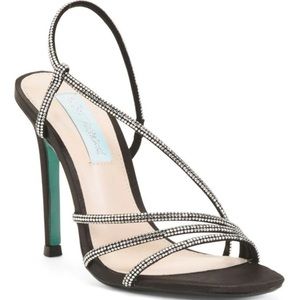 Betsey Johnson Rhinestone Stilettos